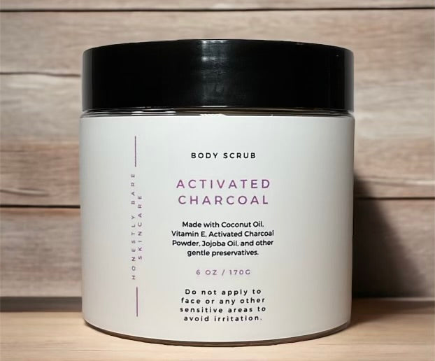 Activated Charcoal Body Scrub